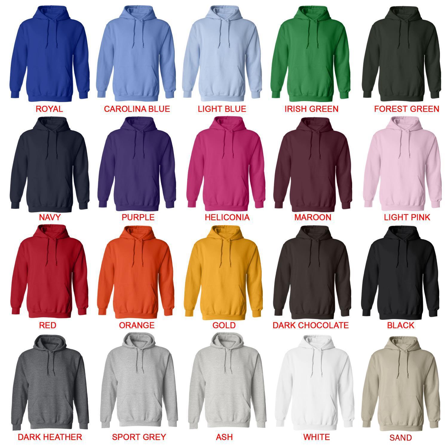 hoodie color chart - Steely Dan Shop