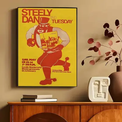New Design Steely Dan Rapper Band Wall Art