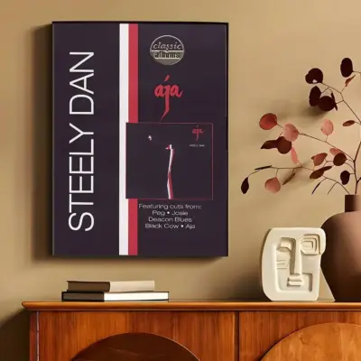Steely Dan Rapper Band Album Aja Wall Art