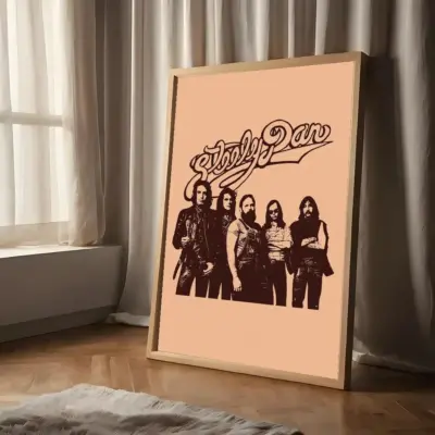 Steely Dan Band Rock Retro Wall Art
