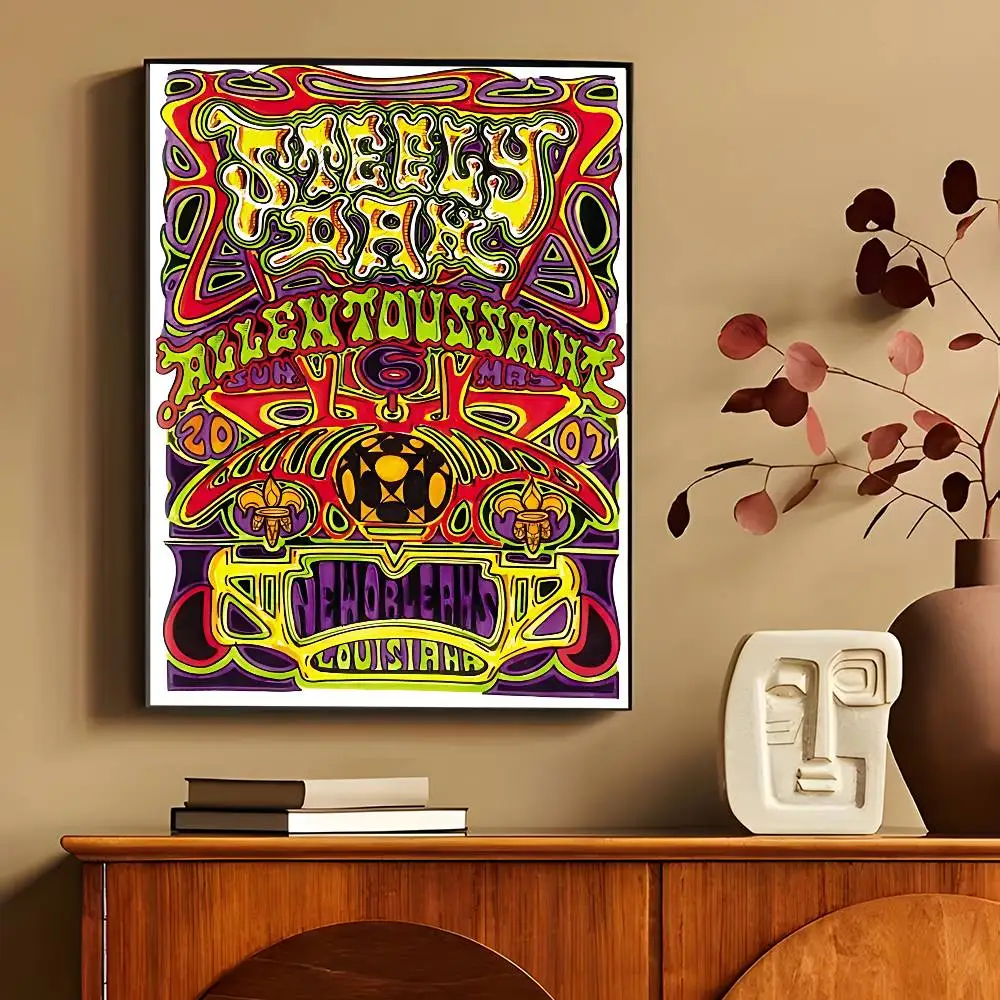Steely Dan Rapper Band Colorful Wall Art