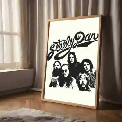 Hot Collection Steely Dan Band Rock Wall Art
