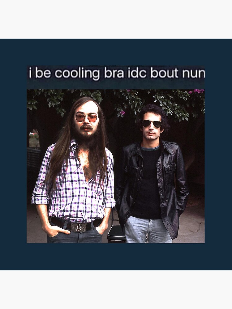 Steely Dan I Be Cooling Bra Idc Bout Nun Throw Pillow - Image 2