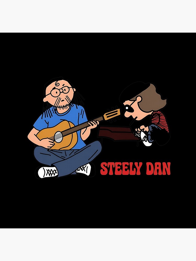 Steely Dan Band Cartoon Design Tapestry - Image 2