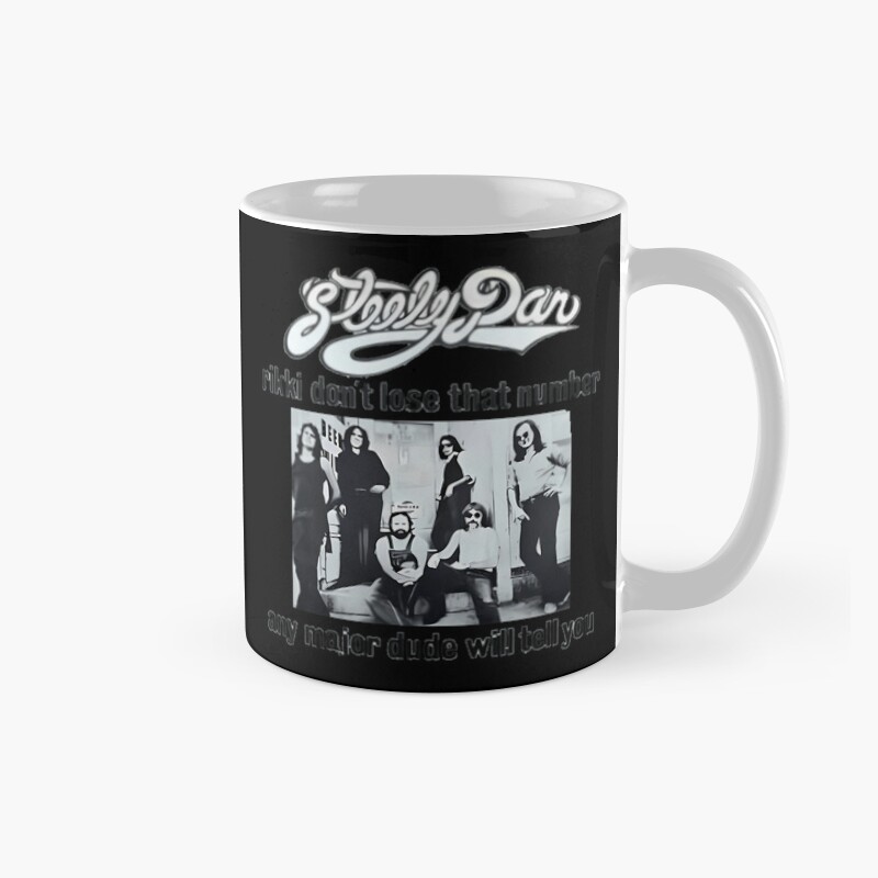 Steely Dan Rikki Don't Lose That Number Mug