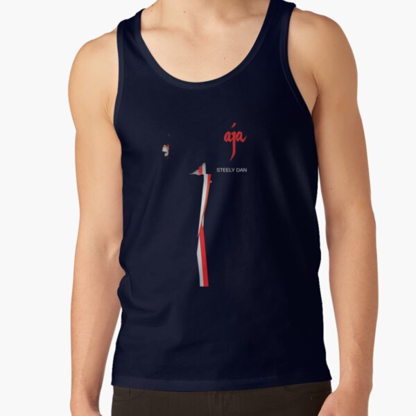 Ajas Steelys Dans Album Art Minimalist Tank Top - Image 5