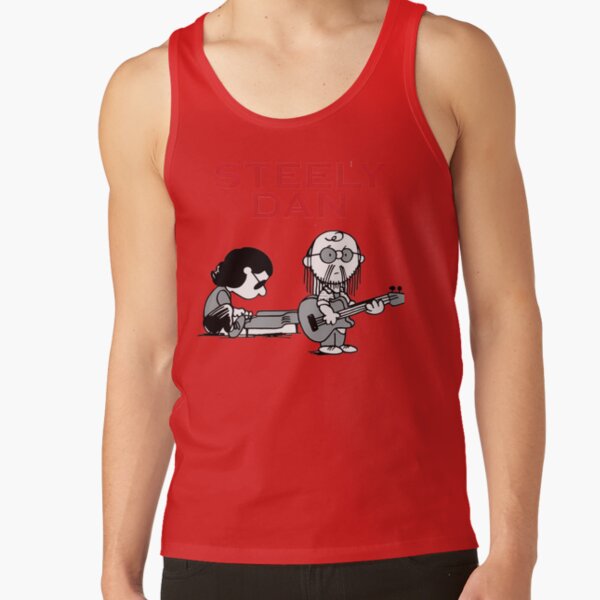 New Design Steely Dan Band Chibi Tank Top - Image 4