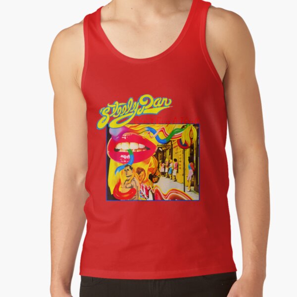 Retro Steely Distressed Arts Dan Rock Tank Top - Image 4
