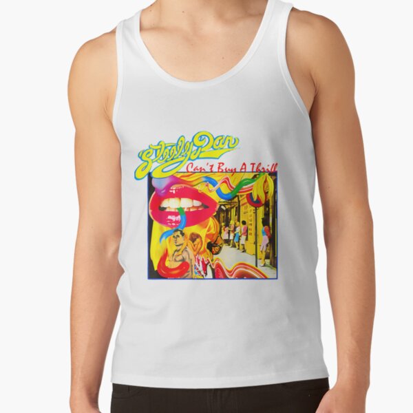 Retro Steely Distressed Arts Dan Rock Tank Top - Image 2