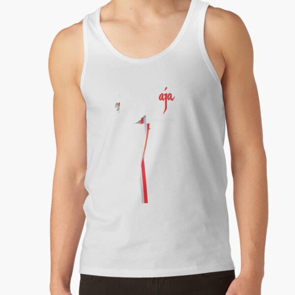 Ajas Steelys Dans Album Art Minimalist Tank Top - Image 2