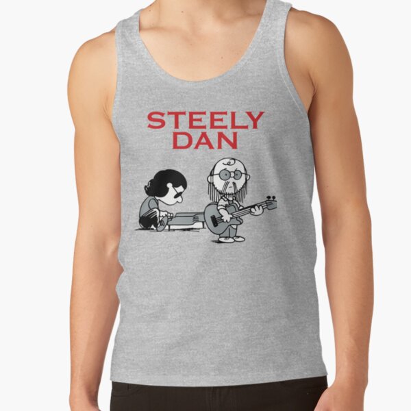 New Design Steely Dan Band Chibi Tank Top - Image 3