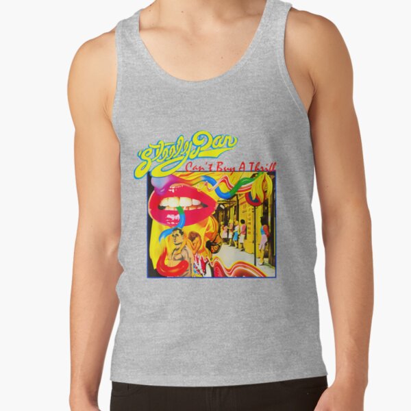 Retro Steely Distressed Arts Dan Rock Tank Top - Image 3