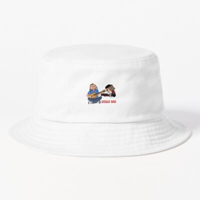Steely Dan Band Cartoon Design Bucket Hat