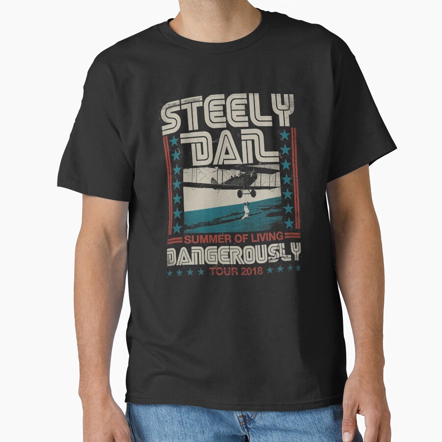 Steely Dan Summer Of Living Dangerously Tour 2018 T-shirt