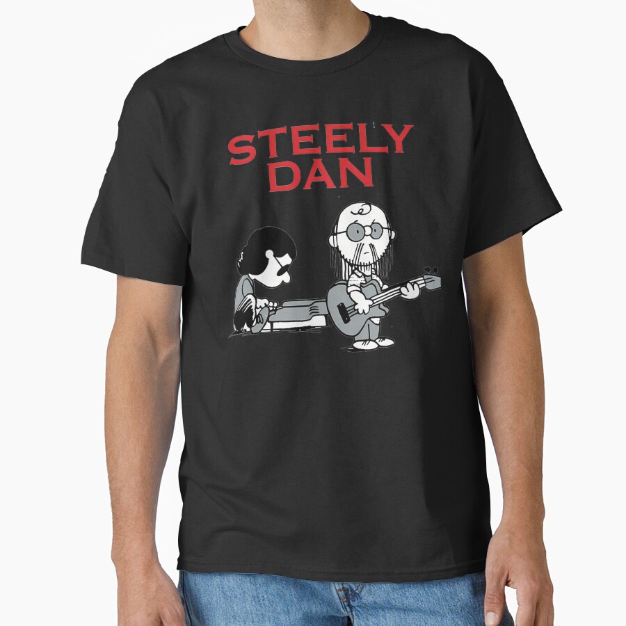 New Design Steely Dan Band Chibi T-shirt - Image 2