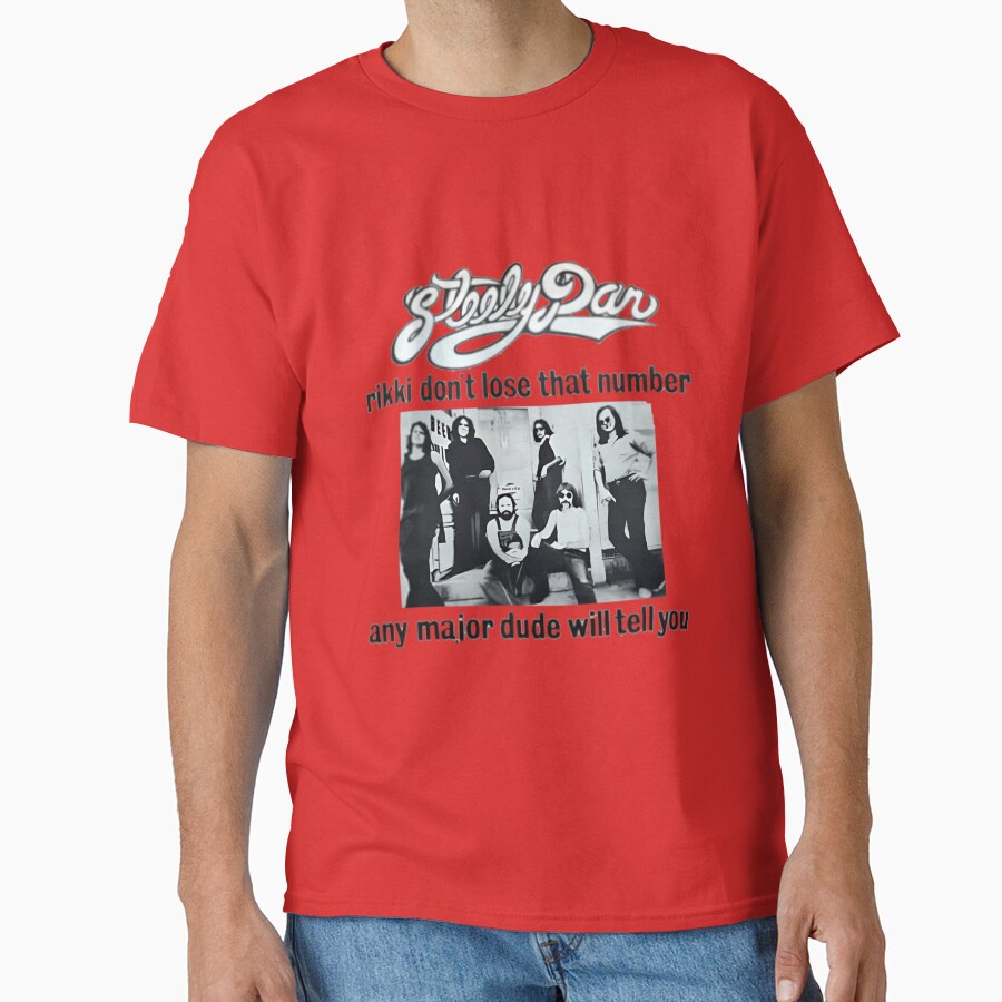 Steely Dan Rikki Dont Lose That Number T-shirt - Image 5