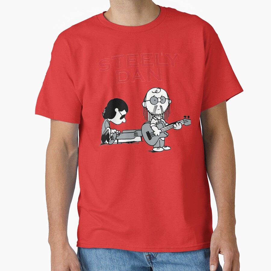 New Design Steely Dan Band Chibi T-shirt - Image 5