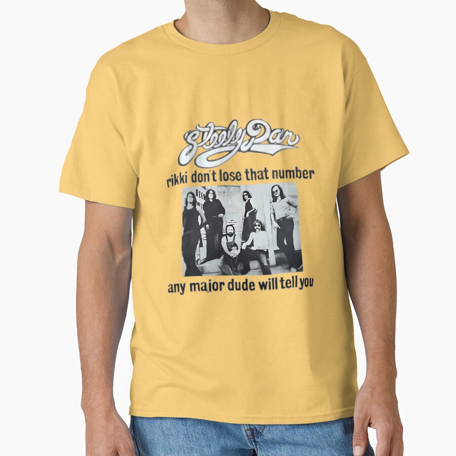 Steely Dan Rikki Dont Lose That Number T-shirt - Image 6