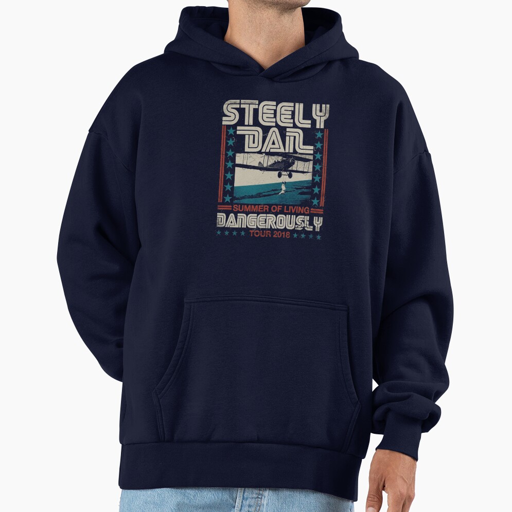 Steely Dan Summer Of Living Dangerously Tour 2018 Hoodie - Image 5