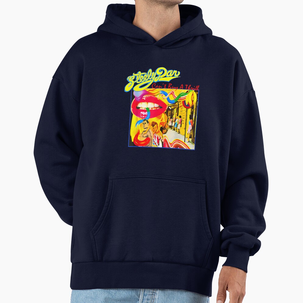 Retro Steely Distressed Arts Dan Rock Hoodie - Image 5