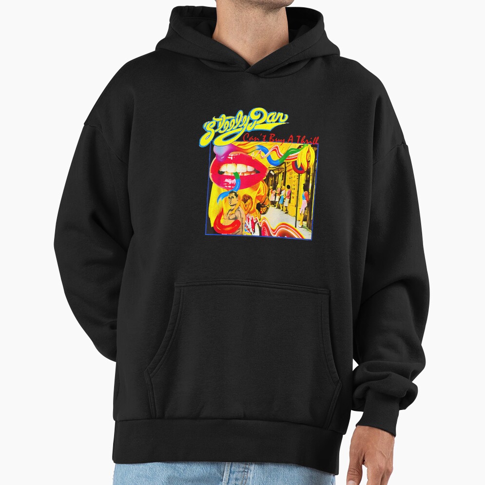 Retro Steely Distressed Arts Dan Rock Hoodie