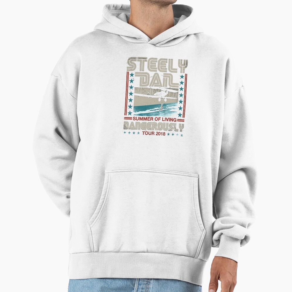 Steely Dan Summer Of Living Dangerously Tour 2018 Hoodie - Image 2
