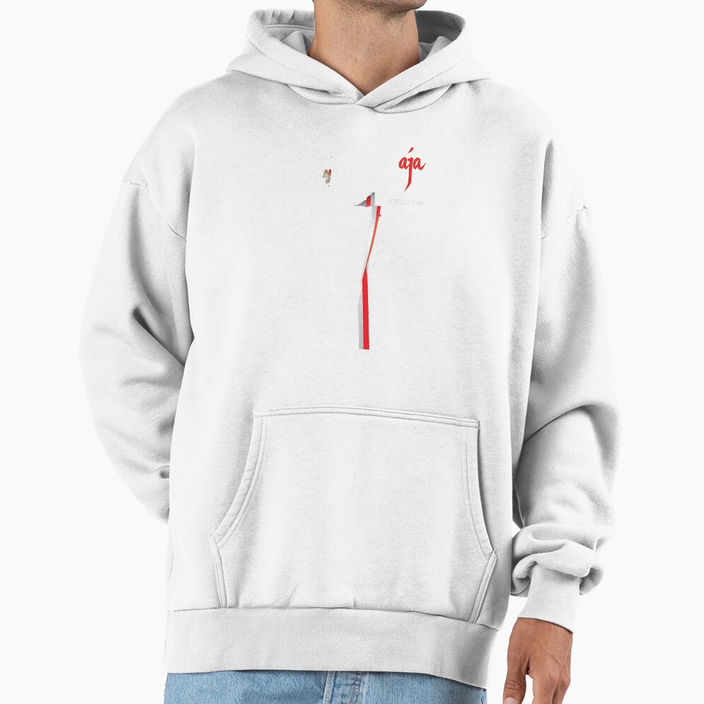 Ajas Steelys Dans Album Art Minimalist Hoodie - Image 2