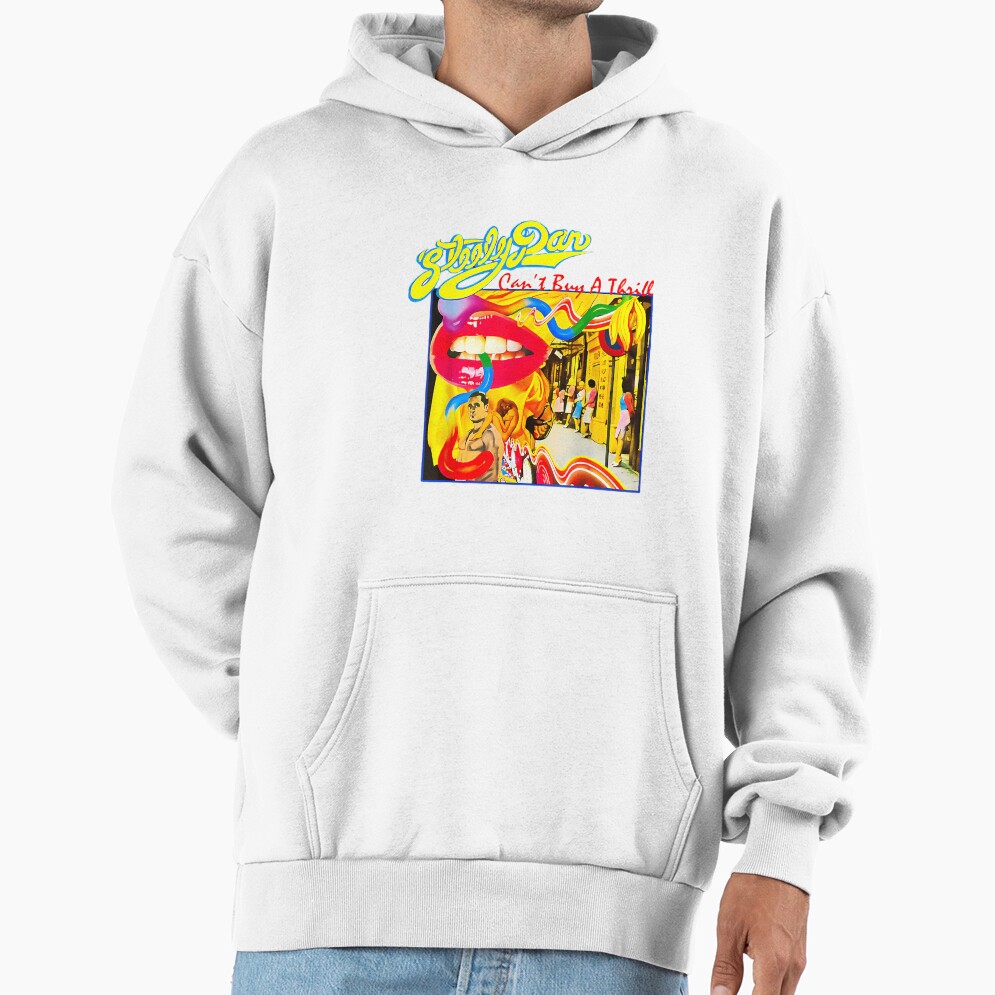 Retro Steely Distressed Arts Dan Rock Hoodie - Image 2