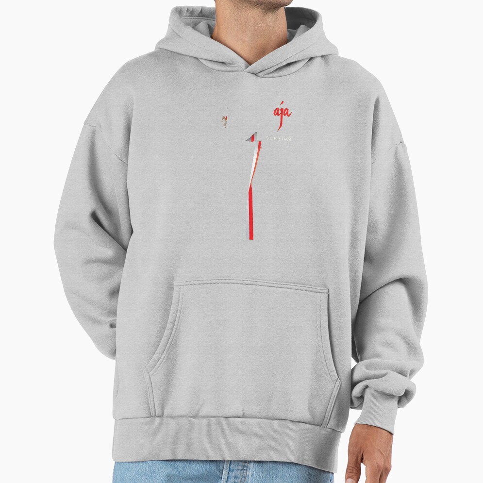 Ajas Steelys Dans Album Art Minimalist Hoodie - Image 4