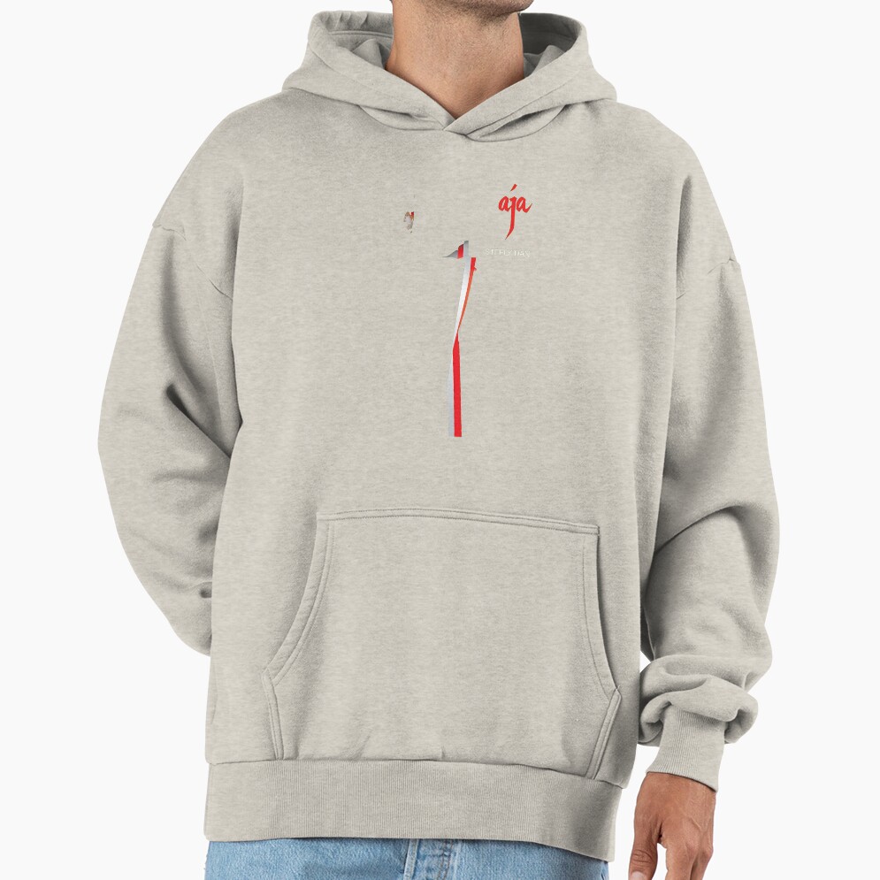 Ajas Steelys Dans Album Art Minimalist Hoodie - Image 3