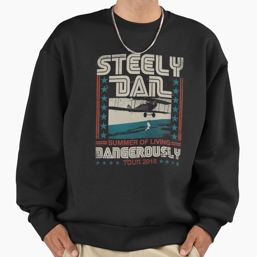 Steely Dan Summer Of Living Dangerously Tour 2018 Sweatshirt