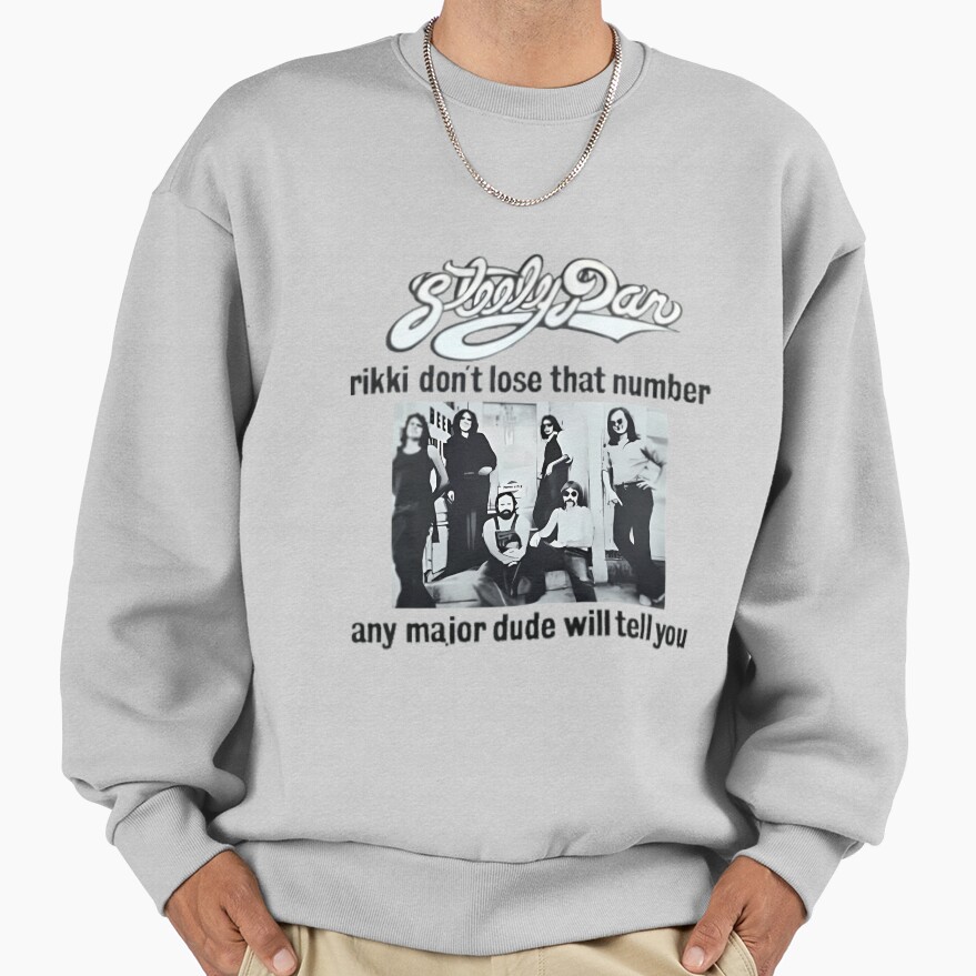 Steely Dan Rikki Dont Lose That Number Sweatshirt - Image 4