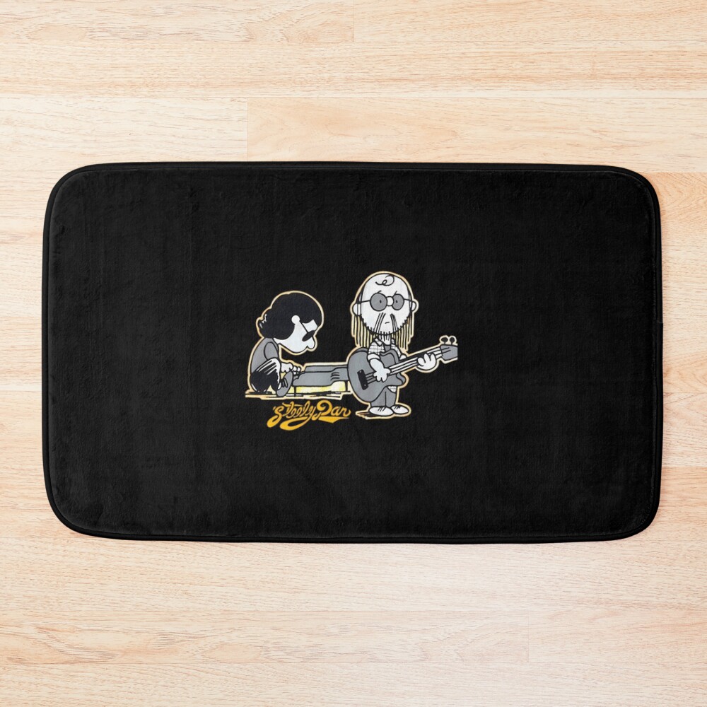 Steely Dan Chibi So Funny Bath Mat