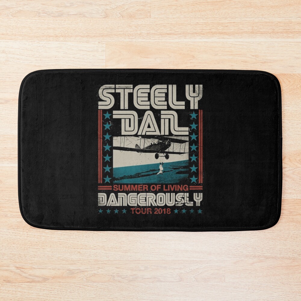 Steely Dan Summer Of Living Dangerously Tour 2018 Bath Mat