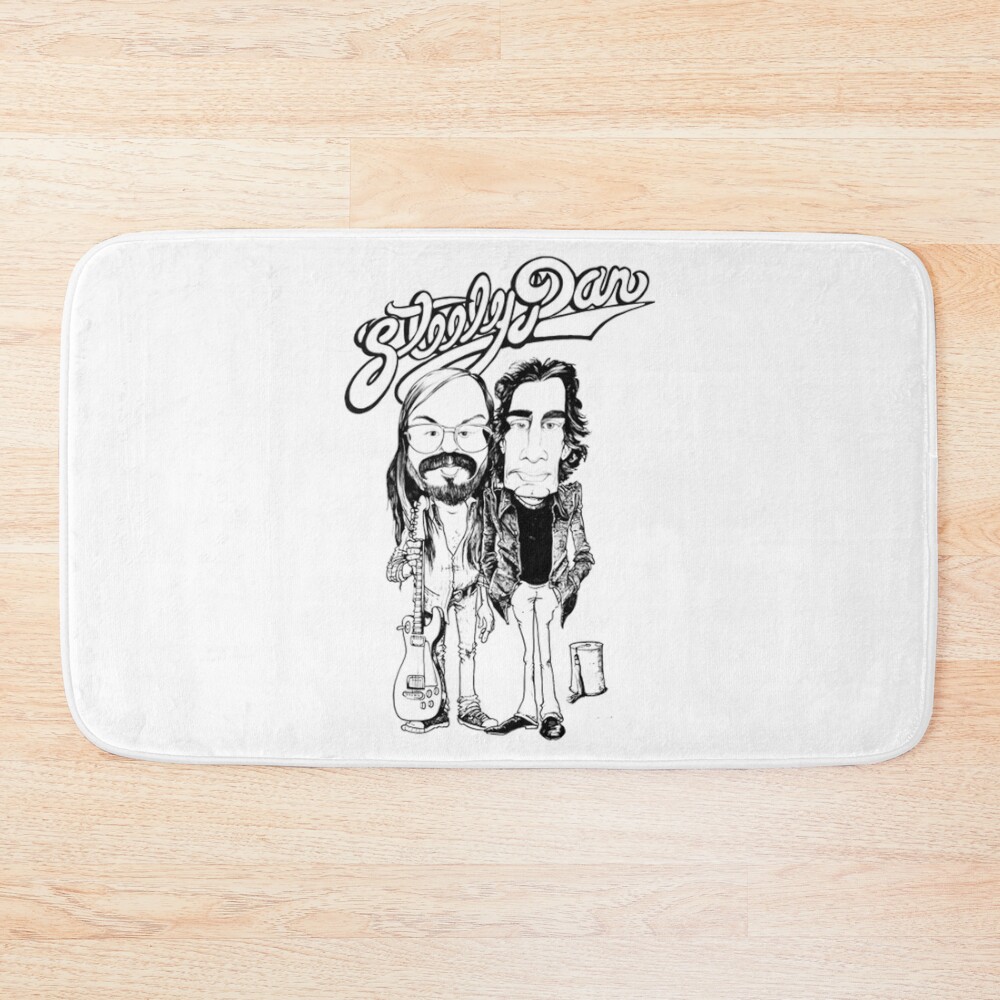 Steely Dan Band Chibi So Funny Bath Mat