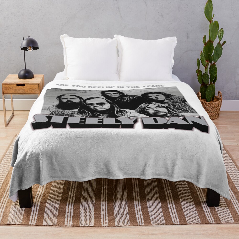 Steely Dan Band Tour 2023 Throw Blanket