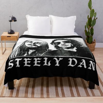 Hot Band Steely Dan Retro Throw Blanket