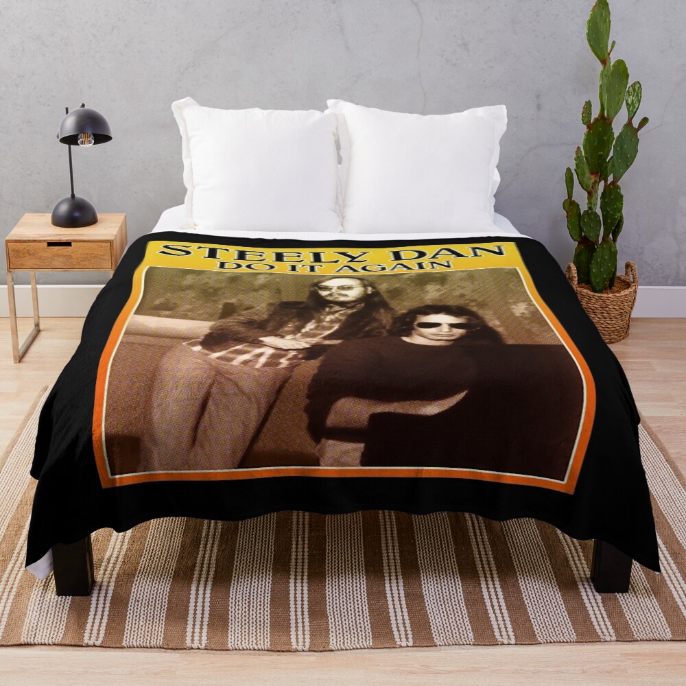 Steely Dan Band Song Do It Again Throw Blanket