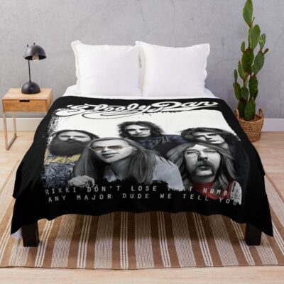 Best Selling Steely Dan Band Retro Throw Blanket