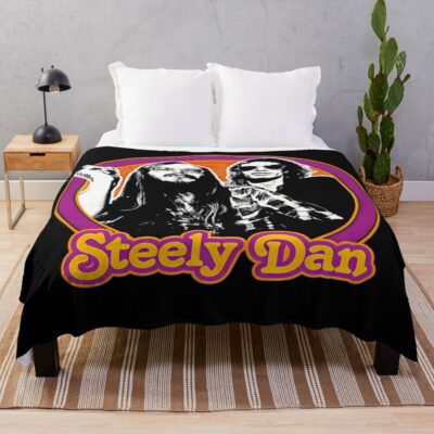 Steely Dan Tour 2023 Vintage Design Throw Blanket
