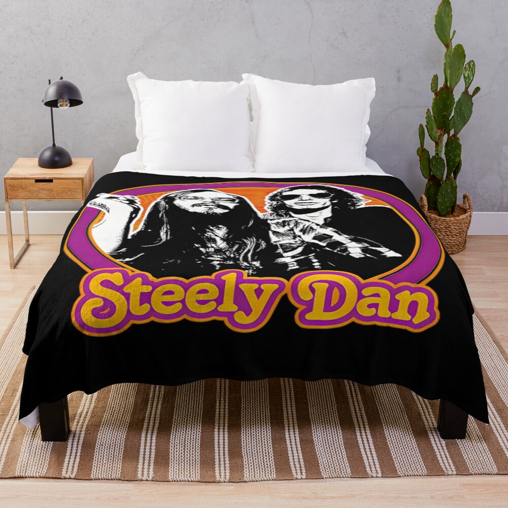 Steely Dan Tour 2023 Vintage Design Throw Blanket