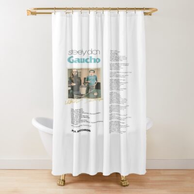 Steely Dan Gaucho Deluxe Shower Curtain