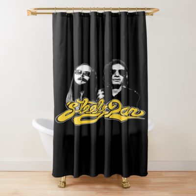 Hot Band Steely Dan Portrait Shower Curtain