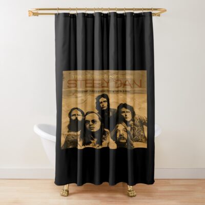 Hot Band Steely Dan Retro Collection Shower Curtain