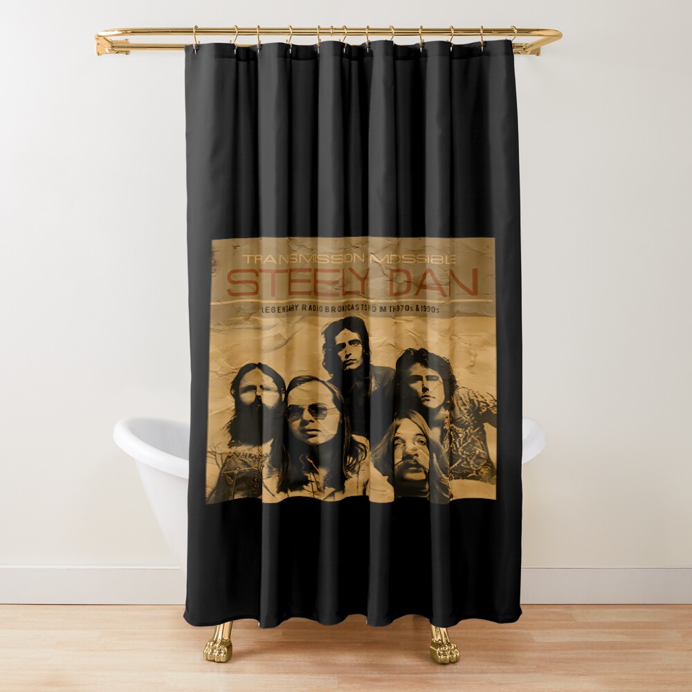 Hot Band Steely Dan Retro Collection Shower Curtain