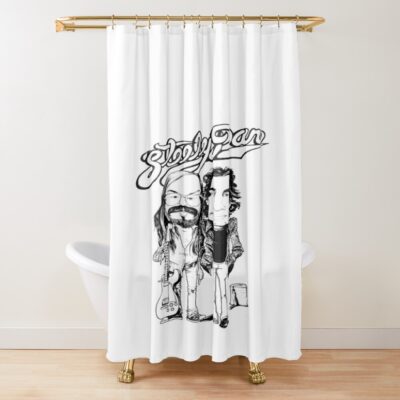 Steely Dan Chibi Retro Collection Shower Curtain