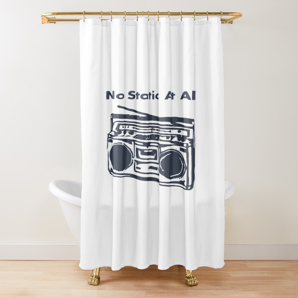 Steely Dan No Static At All Shower Curtain