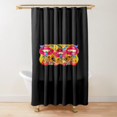 Steely Dan Album Can't Buy A Thrill Colorful Shower Curtain