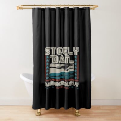 Steely Dan Summer Of Living Dangerously Tour 2018 Shower Curtain
