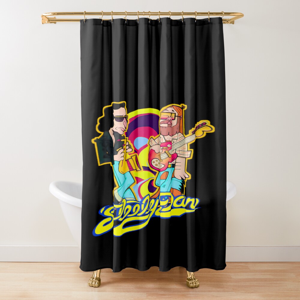 Steely Dan Chibi Design So Funny Shower Curtain